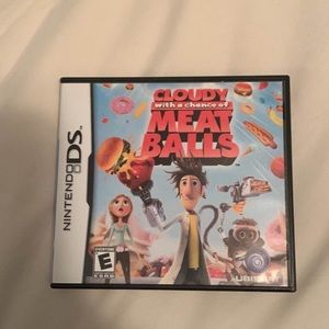 Nintendo DS Game Cloudy with a Chance of Meatballs